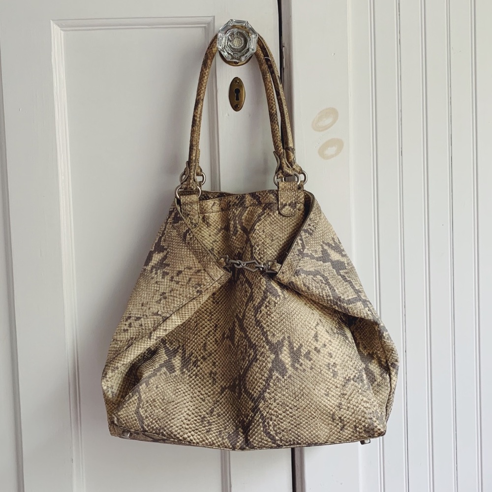 Snakeskin Bag from Worth New York